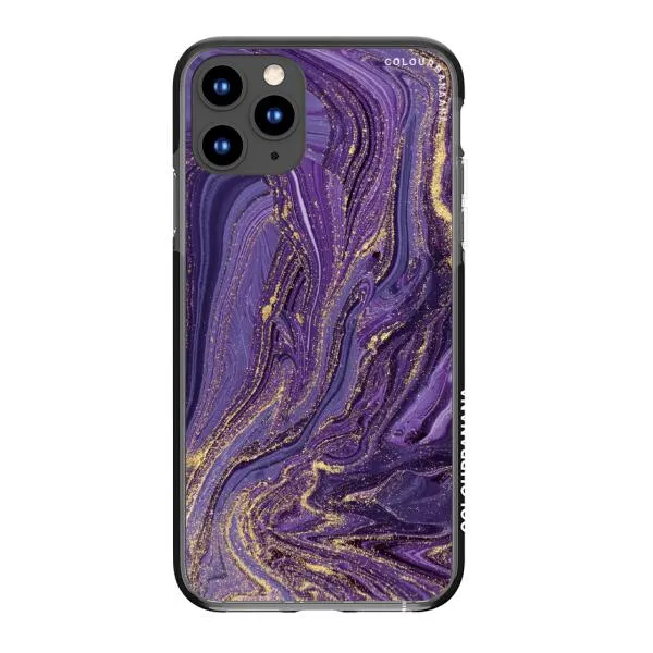 iPhone Case - Ultra Violet Purple Marble