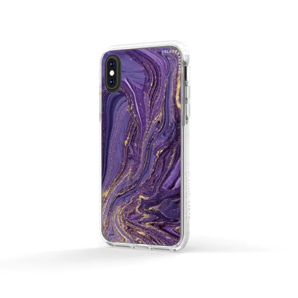 iPhone Case - Ultra Violet Purple Marble