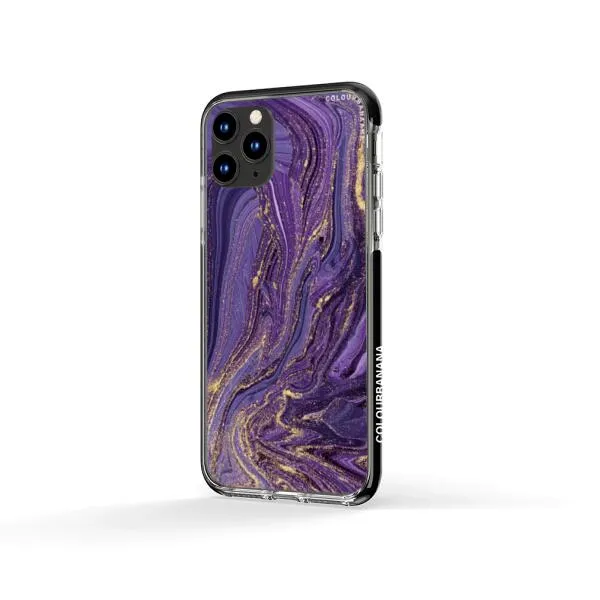 iPhone Case - Ultra Violet Purple Marble