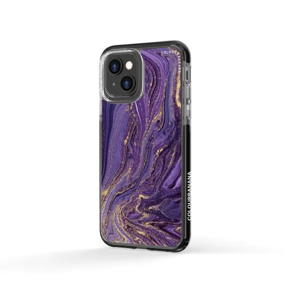 iPhone Case - Ultra Violet Purple Marble