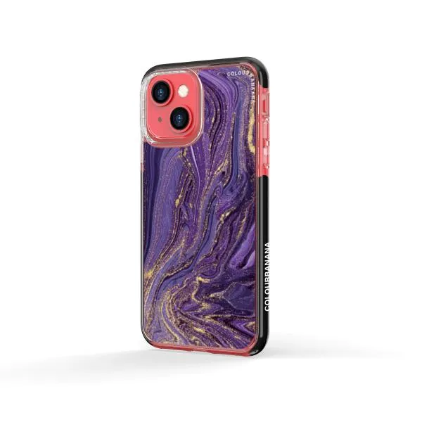 iPhone Case - Ultra Violet Purple Marble