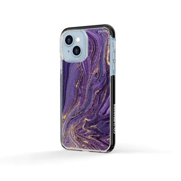 iPhone Case - Ultra Violet Purple Marble