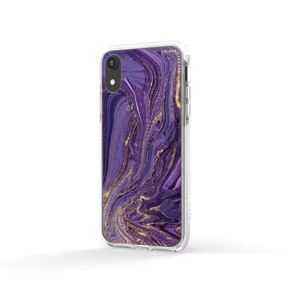 iPhone Case - Ultra Violet Purple Marble