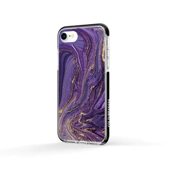 iPhone Case - Ultra Violet Purple Marble