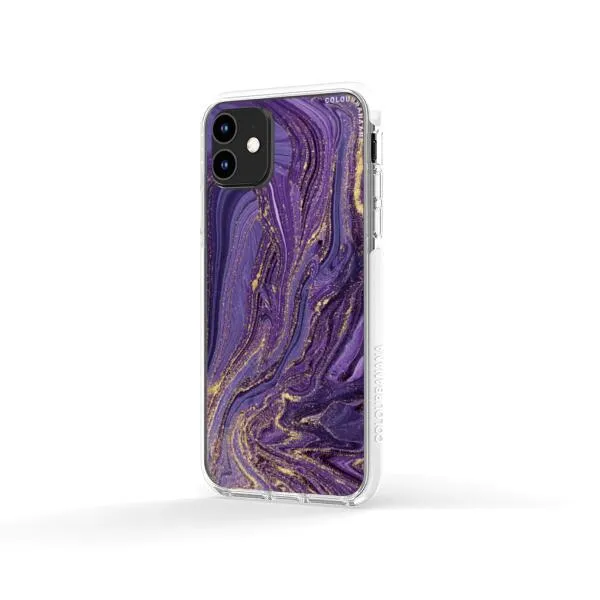 iPhone Case - Ultra Violet Purple Marble