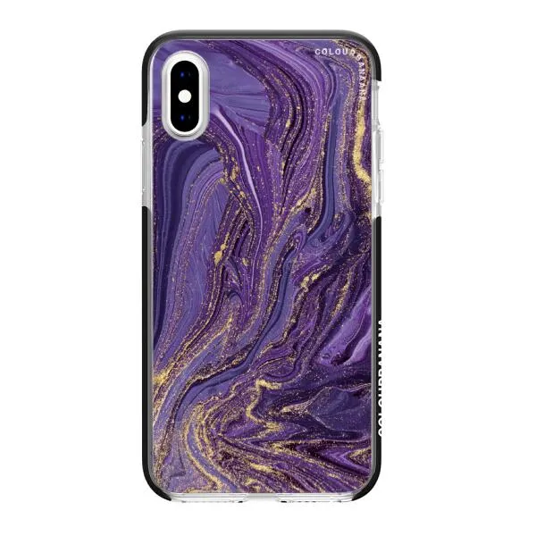 iPhone Case - Ultra Violet Purple Marble