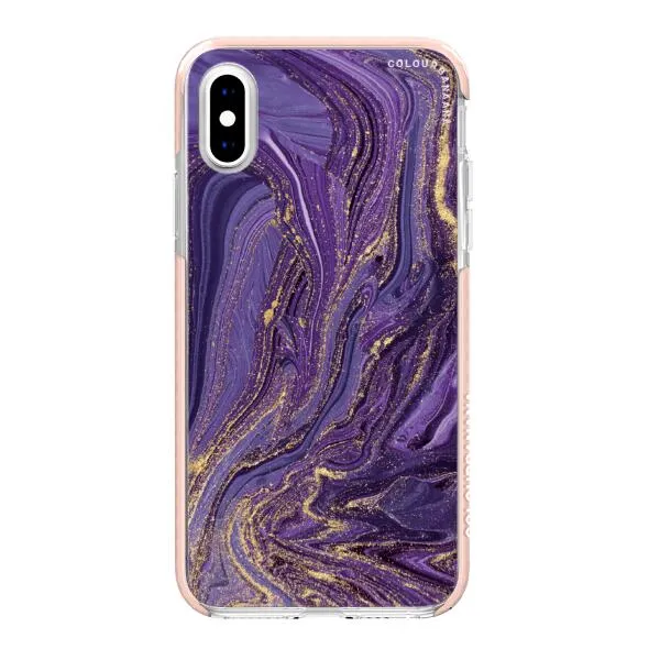 iPhone Case - Ultra Violet Purple Marble