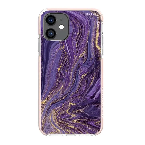 iPhone Case - Ultra Violet Purple Marble