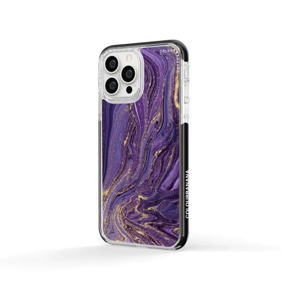 iPhone Case - Ultra Violet Purple Marble