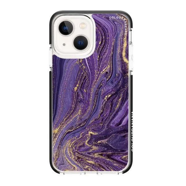 iPhone Case - Ultra Violet Purple Marble