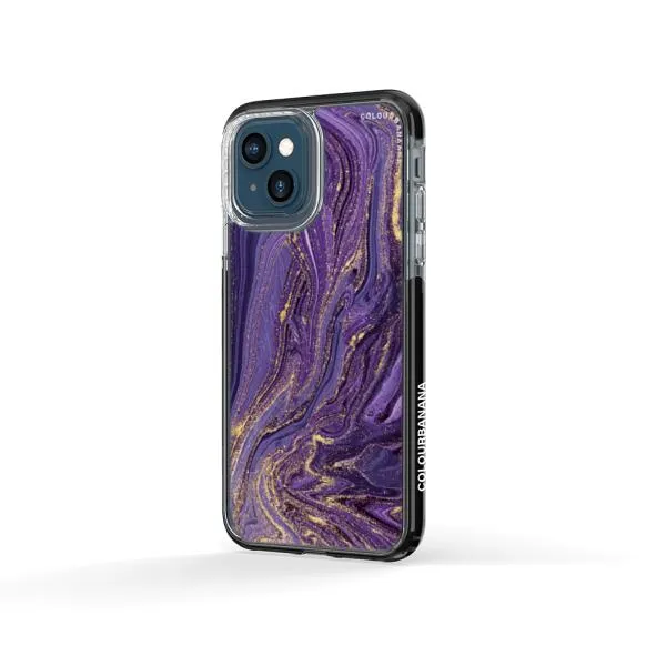 iPhone Case - Ultra Violet Purple Marble