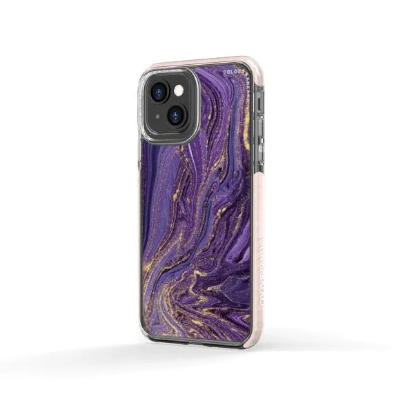 iPhone Case - Ultra Violet Purple Marble