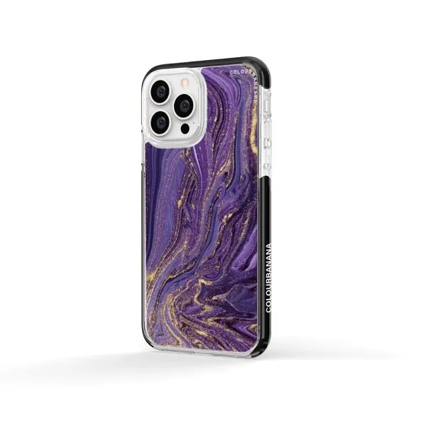 iPhone Case - Ultra Violet Purple Marble