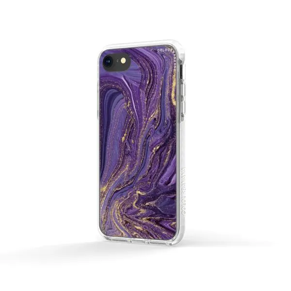 iPhone Case - Ultra Violet Purple Marble