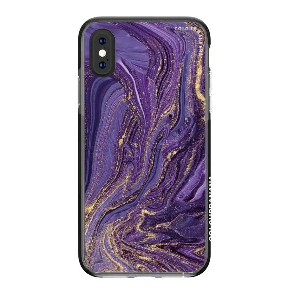 iPhone Case - Ultra Violet Purple Marble