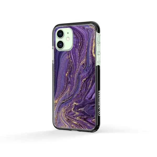 iPhone Case - Ultra Violet Purple Marble