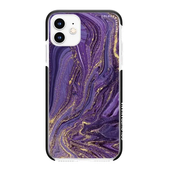 iPhone Case - Ultra Violet Purple Marble