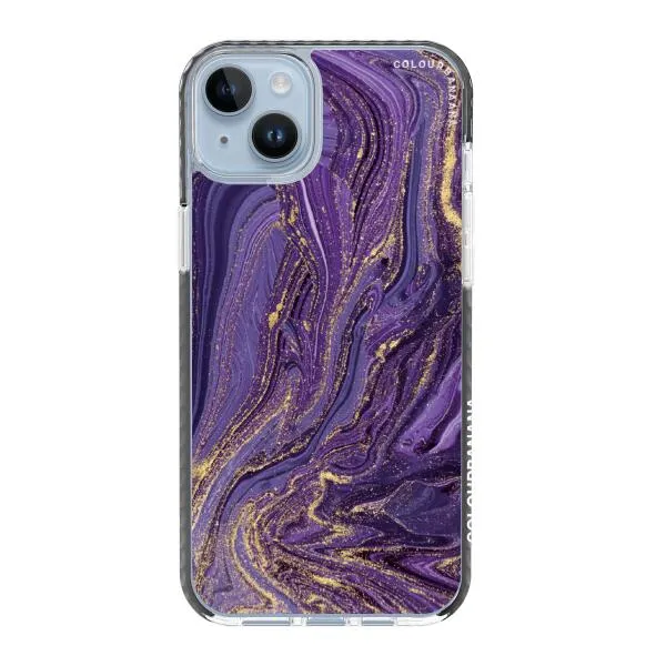 iPhone Case - Ultra Violet Purple Marble