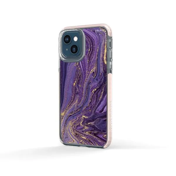 iPhone Case - Ultra Violet Purple Marble