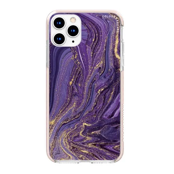 iPhone Case - Ultra Violet Purple Marble