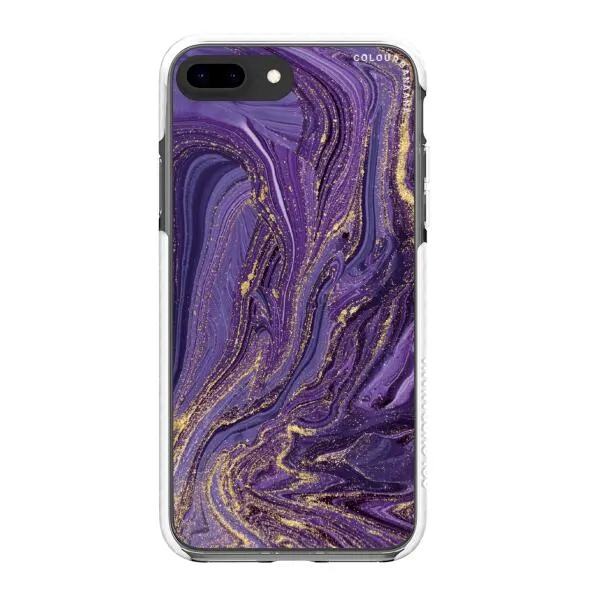 iPhone Case - Ultra Violet Purple Marble