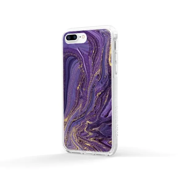 iPhone Case - Ultra Violet Purple Marble