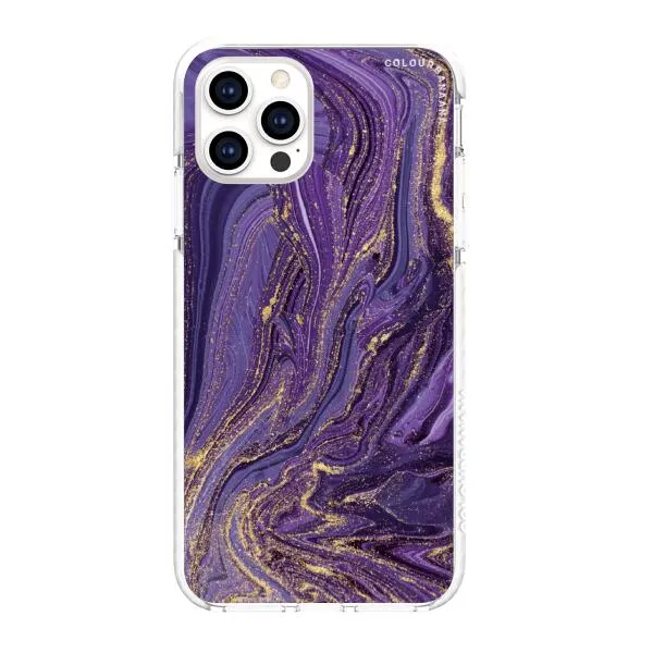 iPhone Case - Ultra Violet Purple Marble