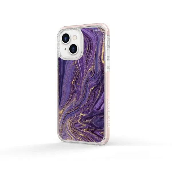 iPhone Case - Ultra Violet Purple Marble