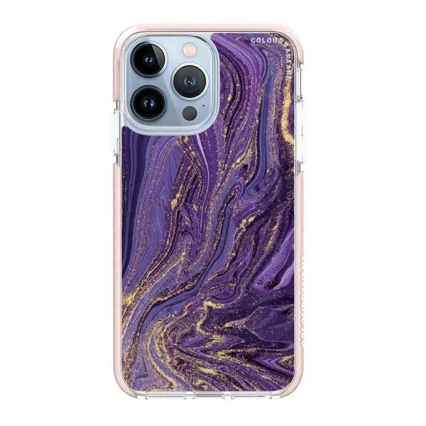 iPhone Case - Ultra Violet Purple Marble