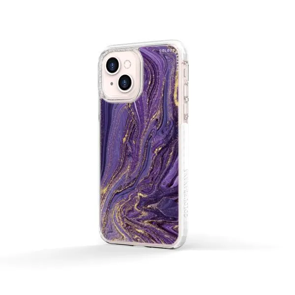 iPhone Case - Ultra Violet Purple Marble