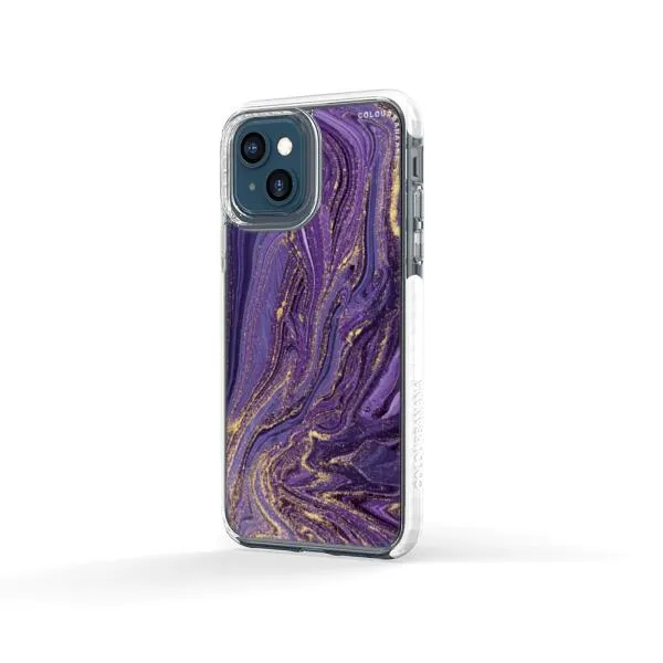 iPhone Case - Ultra Violet Purple Marble