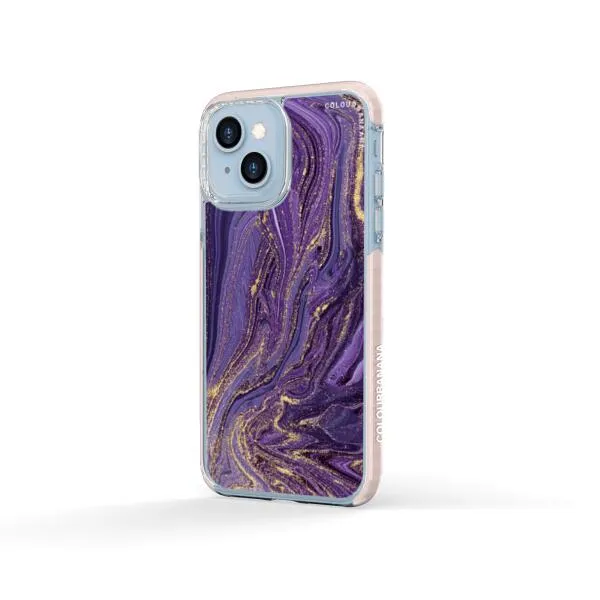 iPhone Case - Ultra Violet Purple Marble