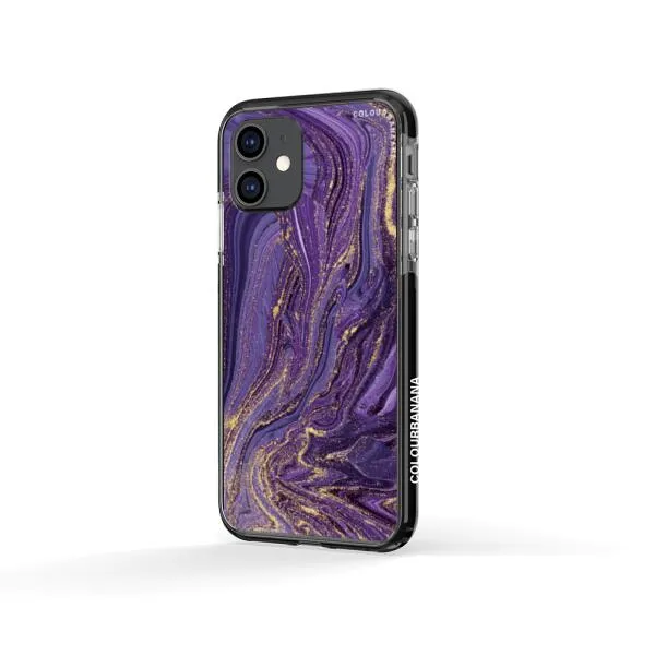 iPhone Case - Ultra Violet Purple Marble