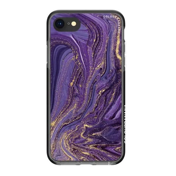 iPhone Case - Ultra Violet Purple Marble