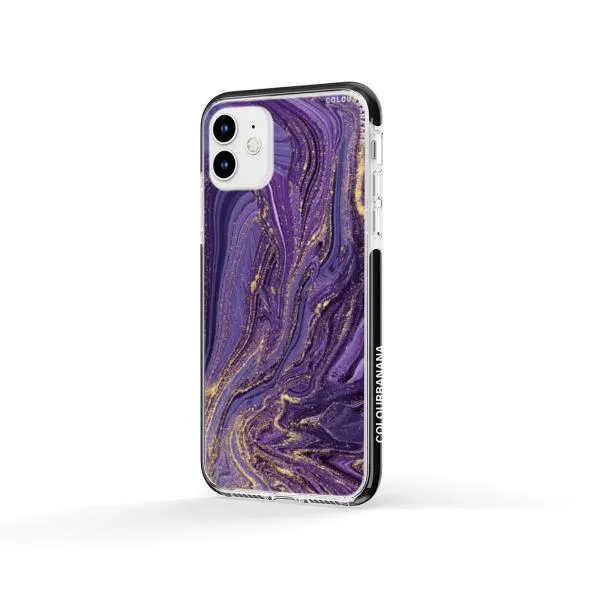 iPhone Case - Ultra Violet Purple Marble