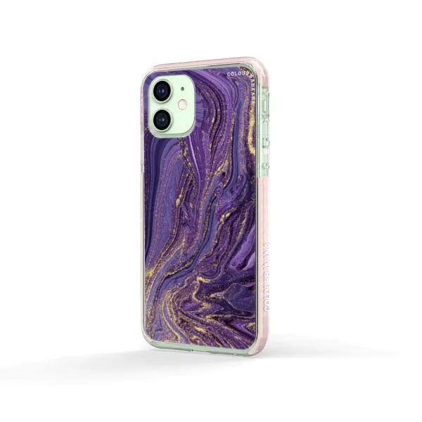 iPhone Case - Ultra Violet Purple Marble