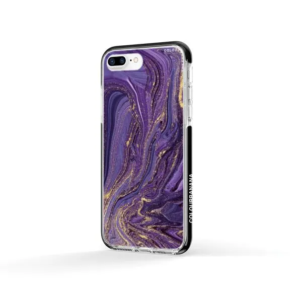 iPhone Case - Ultra Violet Purple Marble