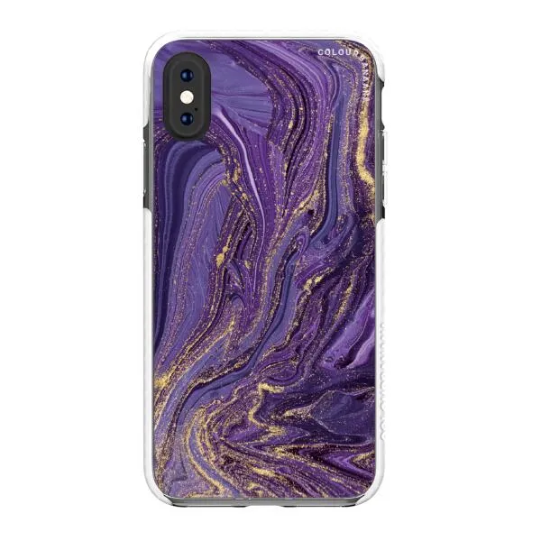 iPhone Case - Ultra Violet Purple Marble