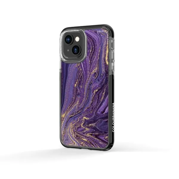 iPhone Case - Ultra Violet Purple Marble