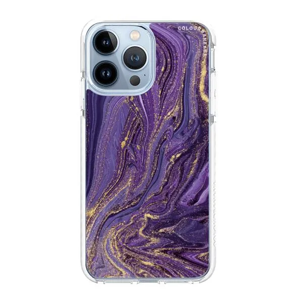 iPhone Case - Ultra Violet Purple Marble