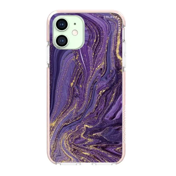 iPhone Case - Ultra Violet Purple Marble