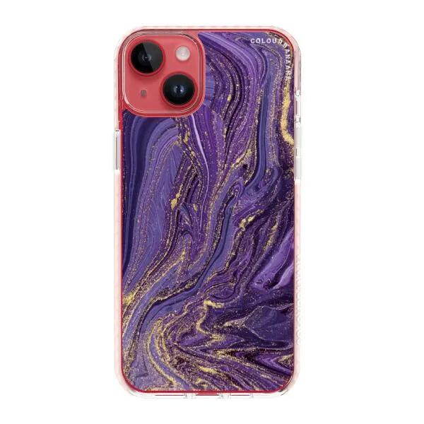 iPhone Case - Ultra Violet Purple Marble