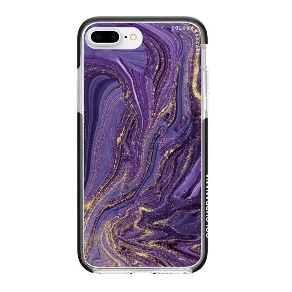 iPhone Case - Ultra Violet Purple Marble