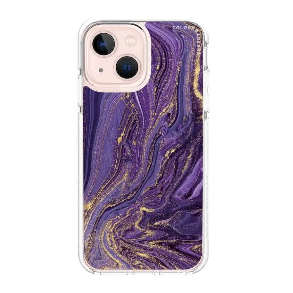 iPhone Case - Ultra Violet Purple Marble