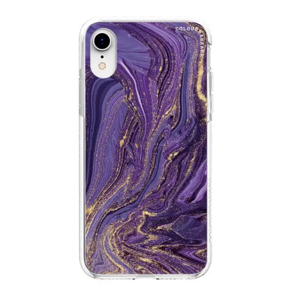 iPhone Case - Ultra Violet Purple Marble