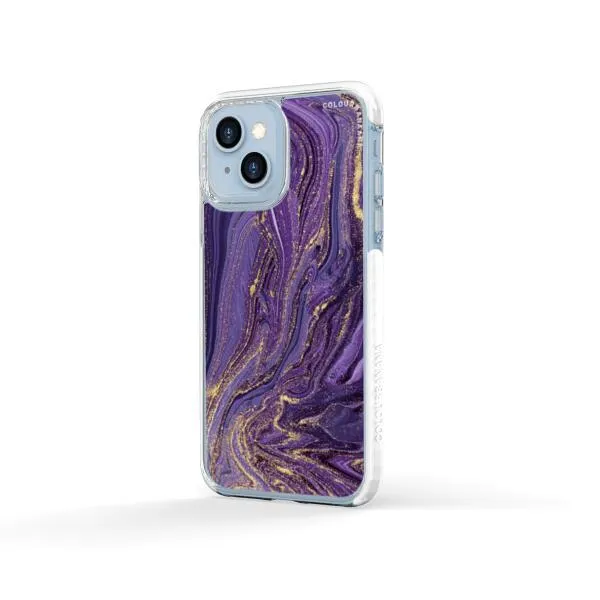 iPhone Case - Ultra Violet Purple Marble