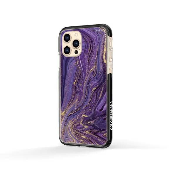 iPhone Case - Ultra Violet Purple Marble