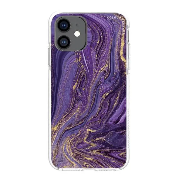 iPhone Case - Ultra Violet Purple Marble