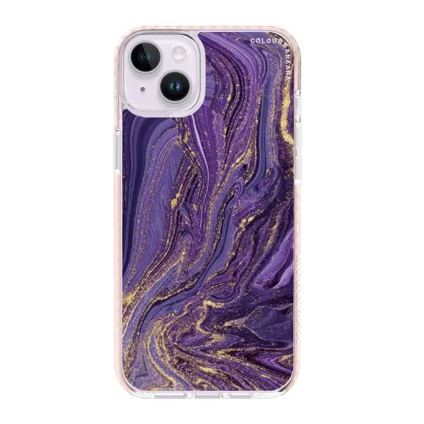 iPhone Case - Ultra Violet Purple Marble
