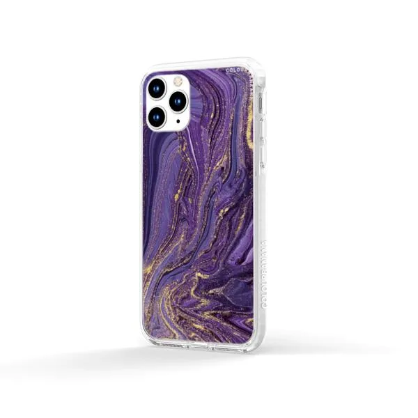 iPhone Case - Ultra Violet Purple Marble